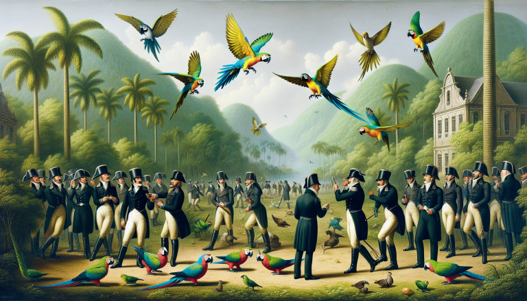 Flightless Feathered Fiasco: How Plucky Parrots Perplexed the Proud British Empire